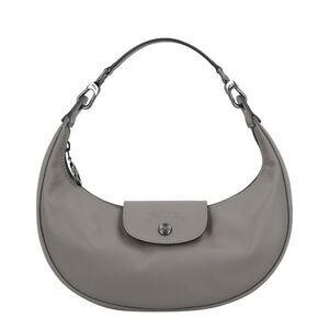 Longchamp Le Pliage Xtra Leather Shoulder Bag, Grey